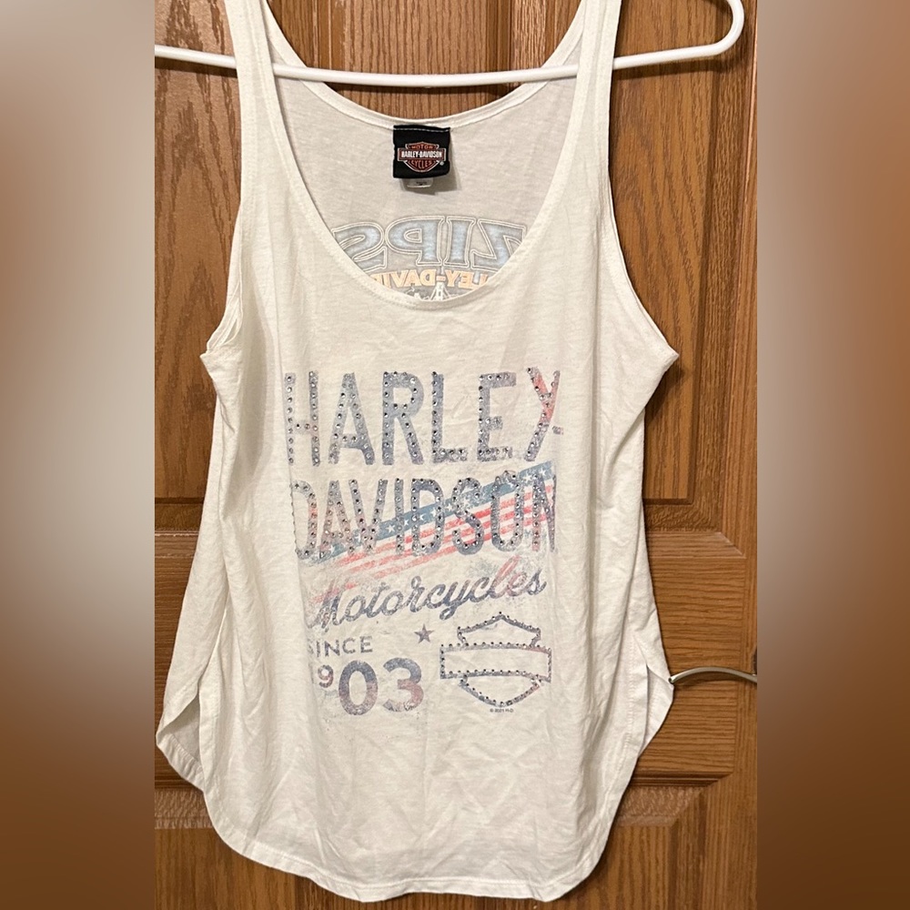 Harley Davidson Tank, Zips Harley Gaylord Michigan.
